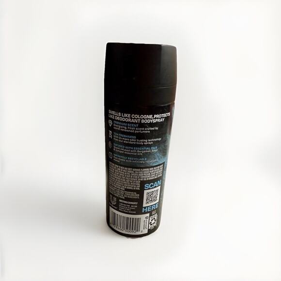 New Axe Scented Body Antiperspirant AQUA BERGAMOT 78 Hr Scented Deodorant 4.0oz - Picture 2 of 2